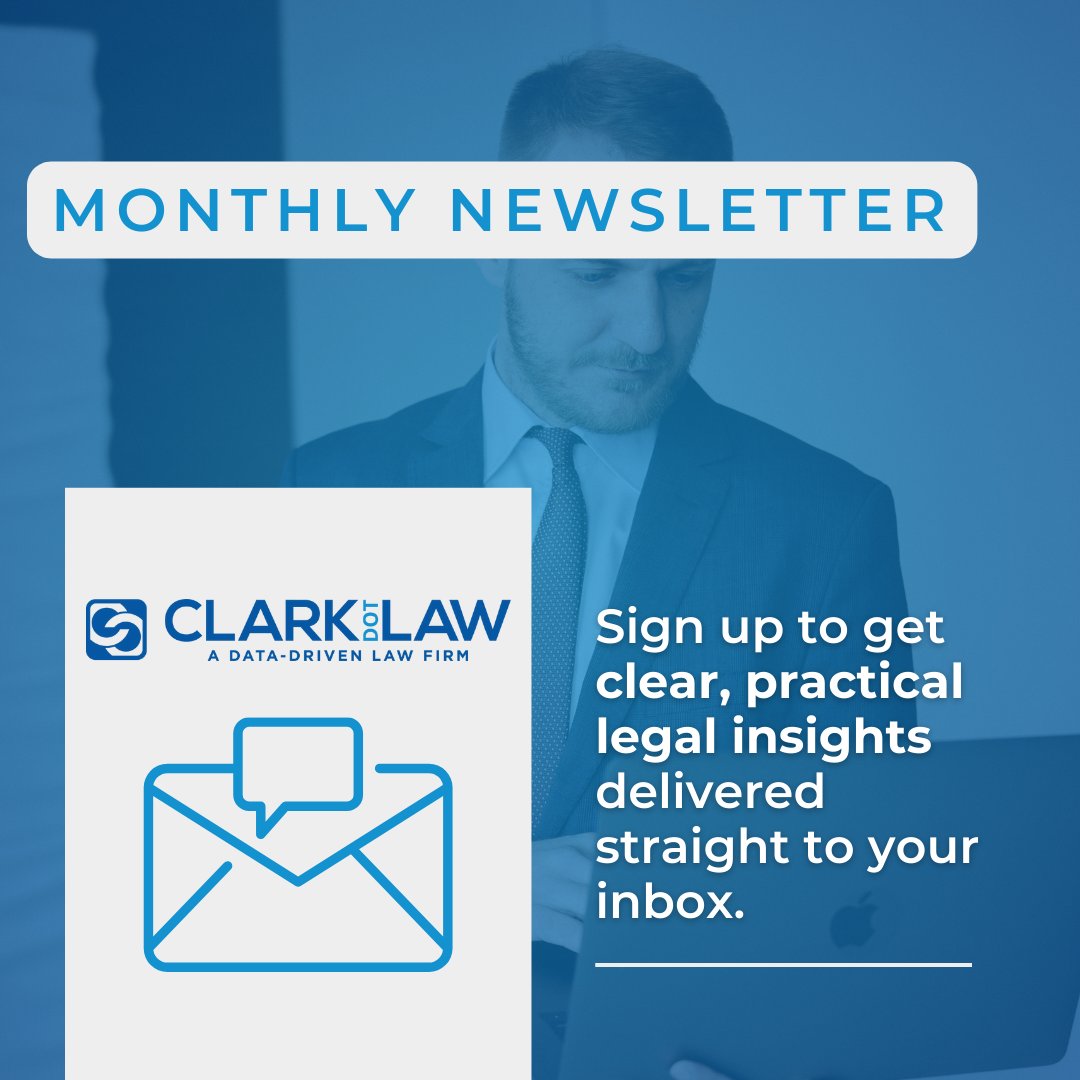 CLARKdotLAW's tweet photo. What are you missing in M&amp;A, trademarks, or healthcare compliance? Our newsletter delivers the updates decision-makers actually need.
https://t.co/axPo2aZD2V
#solutionsforgrowingbusinesses #clarkdotlaw https://t.co/W6Yki77neZ