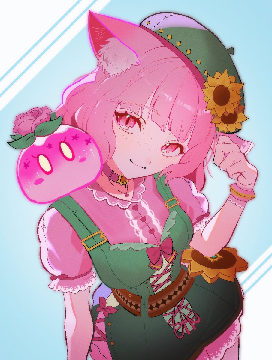 aylibedo's tweet image. Ayli and Miyu are feeling pretty in pink! 🩷🩷🩷

🎨 @/HazoZOYAKU
