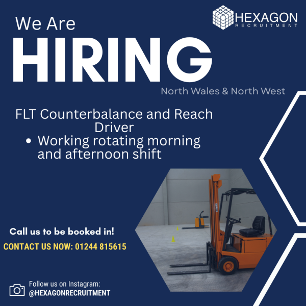 Looking for an FLT Counterbalance and Reach Driver based in Moore, near Runcorn and Warrington? We have an opportunity that might just be perfect for you!