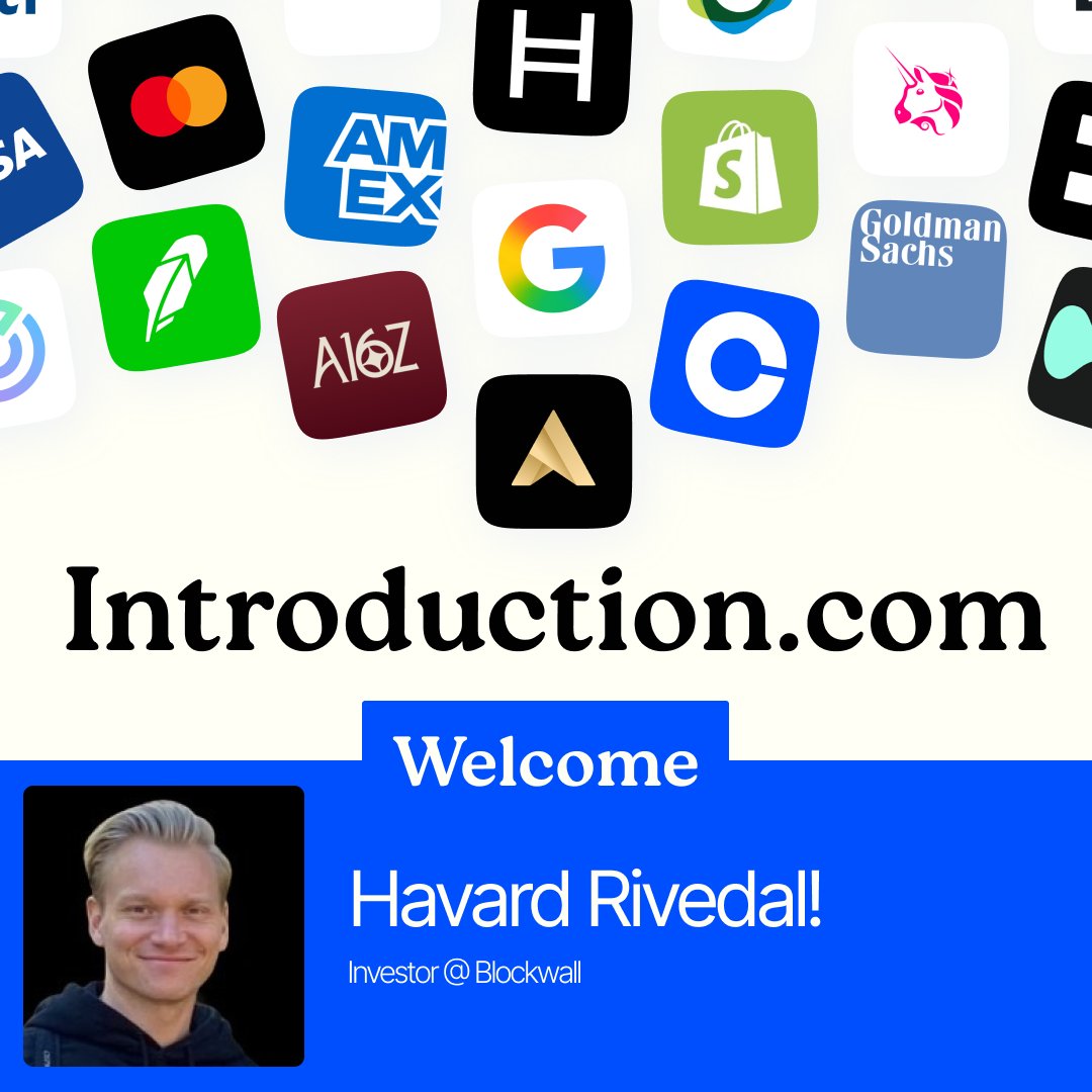 introdotcom's tweet image. New Member Wednesday just dropped 🧠📈

Say GM to the latest legends joining @introductionco👇

👨‍💻 Figo @figo_saleh  – backs early-stage builders @IOSGVC 

⚓ Havard @killerego_  – ex-founder, now VC @blockwall_vc

📈 Flow @FlowTraderTM  – RWA trader turned Ostium @OstiumLabs…
