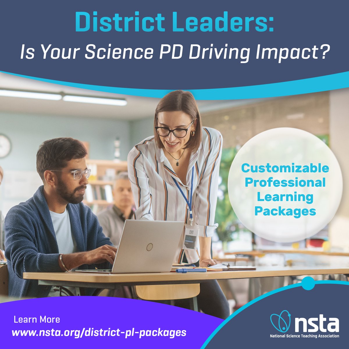 NSTA's tweet image. 🍎 Empower teachers with NSTA’s custom professional learning such as sensemaking training, curriculum support &amp;amp; ongoing coaching to fit your district’s goals. 🔗 bit.ly/47K0sfw

#ScienceEducation #STEMEd #K12Education #ScienceTeacher