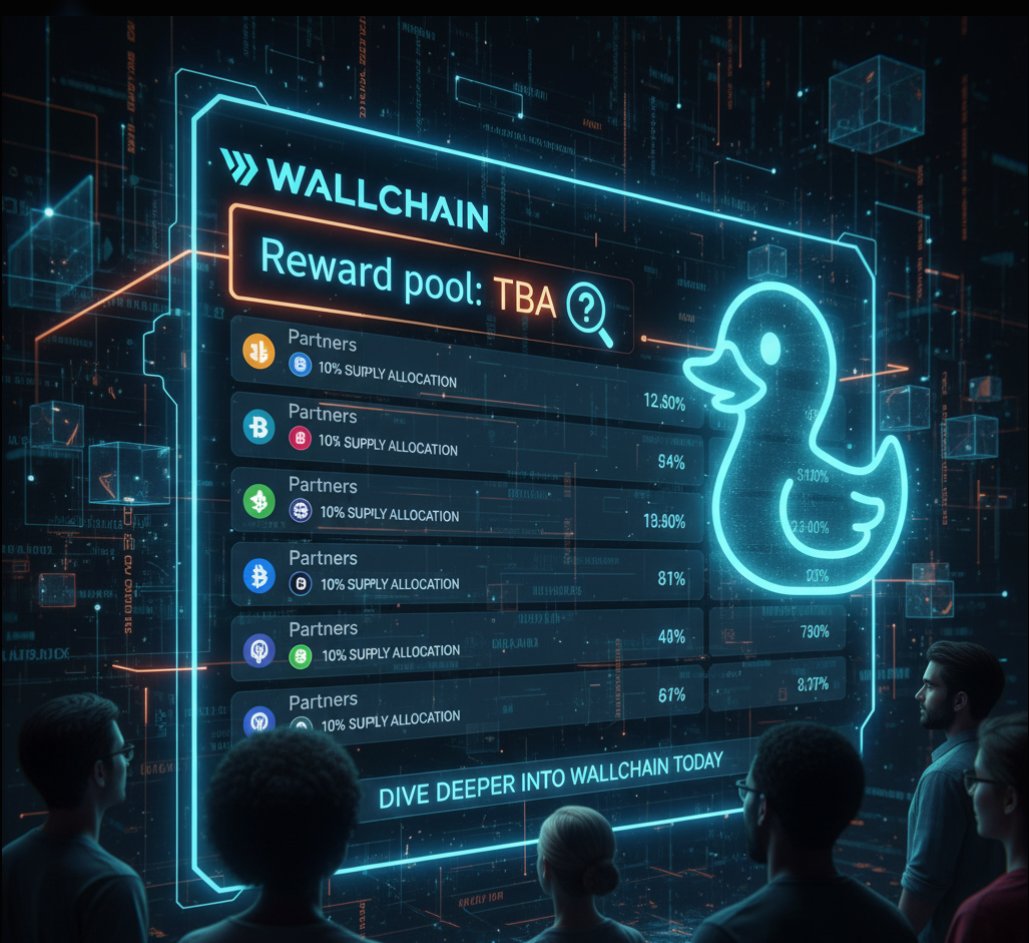 🚨 Wallchain's Spotlight Stealer 🦆

Has <a href="/wallchain_xyz/">Wallchain Quacks</a> grabbed your focus yet?

They've got a prime leaderboard spot especially  <a href="/HeyElsaAI/">HeyElsa</a> with 'Reward pool: TBA' – primed and waiting.

Partners are dropping token rewards and supply shares, but Wallchain's slot is all set.