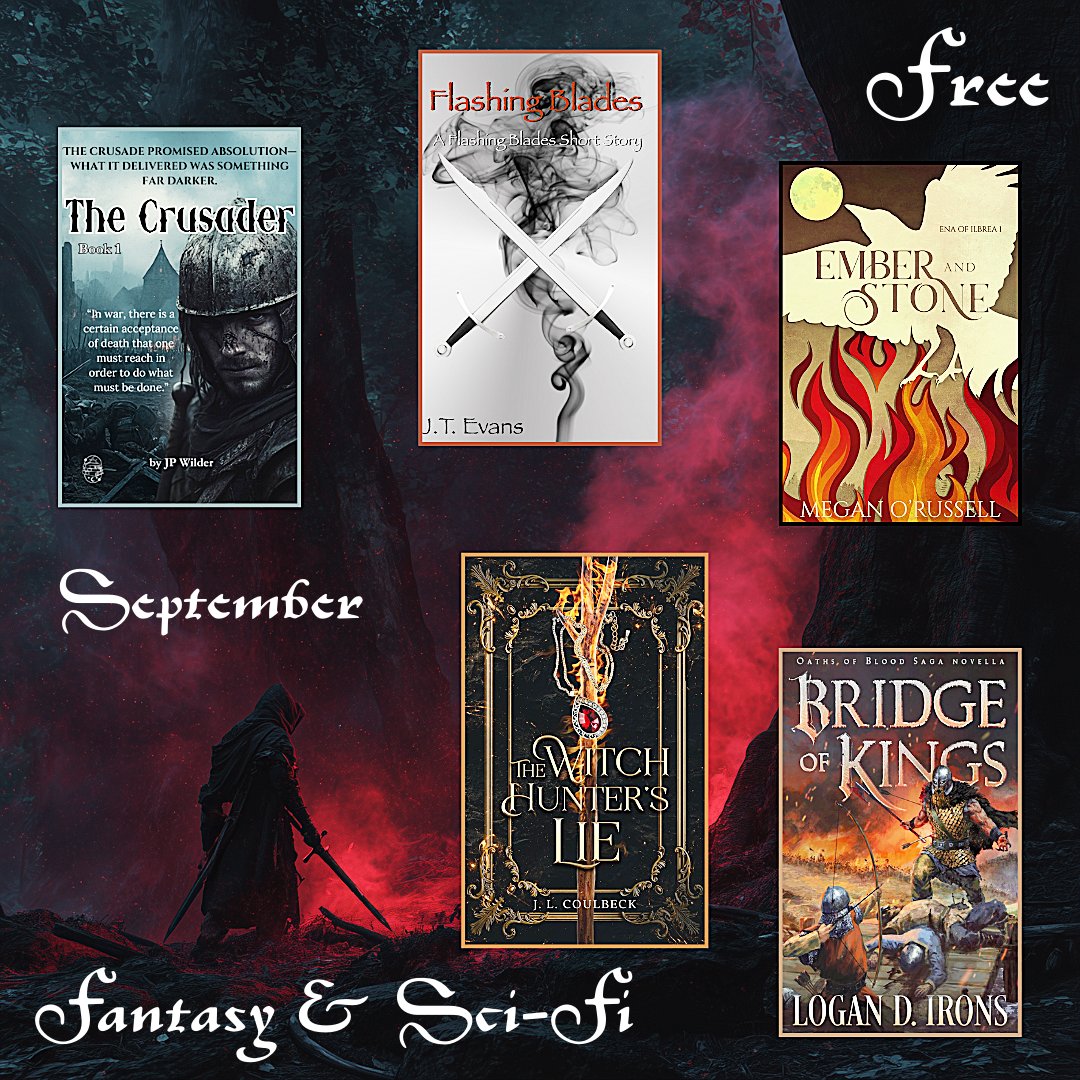 🚀✨ September’s Fantasy &amp; Sci-Fi Freebies Have Arrived!  
Looking for your next epic read? A passionate book funnel group has teamed up to offer a curated selection of free fantasy and sci-fi stories—each one a portal to thrilling worlds, timeless legends, and visionary futures.