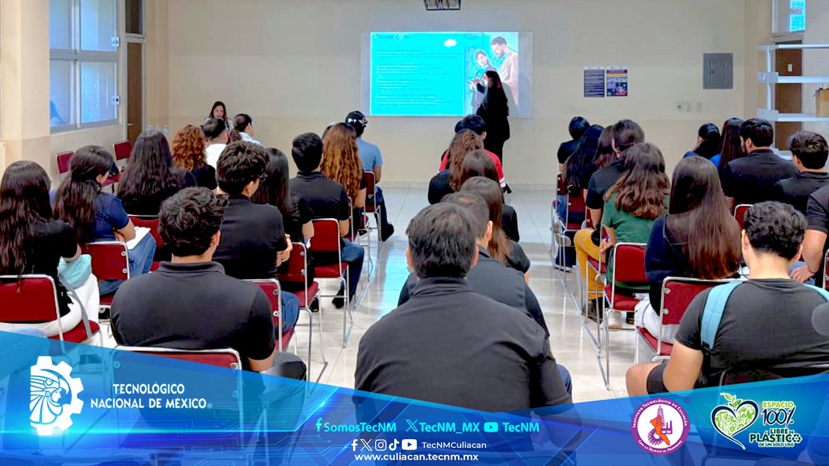 TecNMCuliacan's tweet image. Estudiantes de la carrera de Ingeniería Industrial, de la materia Gestión de los Sistemas de Calidad, recibieron una interesante plática impartida por Accionarse A.C., enfocada en el distintivo de Empresa Socialmente Responsable.
#OrgulloITC #ExtensiónNavolato