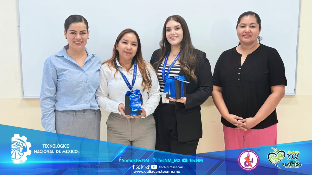 TecNMCuliacan's tweet image. Estudiantes de la carrera de Ingeniería Industrial, de la materia Gestión de los Sistemas de Calidad, recibieron una interesante plática impartida por Accionarse A.C., enfocada en el distintivo de Empresa Socialmente Responsable.
#OrgulloITC #ExtensiónNavolato