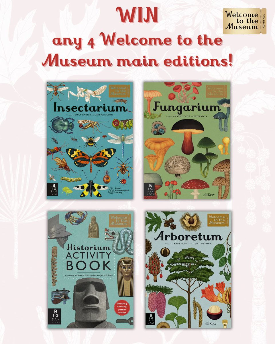 ✏️ BACK TO SCHOOL GIVEAWAY 🎒

Celebrate a new school year with Welcome to the Museum 📚

With topics ranging anatomy, botany, pre-history and more, we're giving one lucky winner the chance to win any FOUR main editions of their choosing!