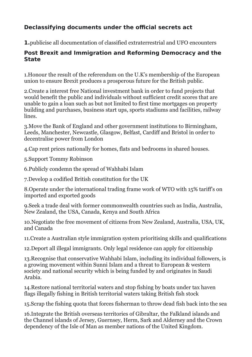 PCollectivismUK's tweet image. Patriotic Collectivism 
The Commonwealth Party Manifesto 
page 1 to 4