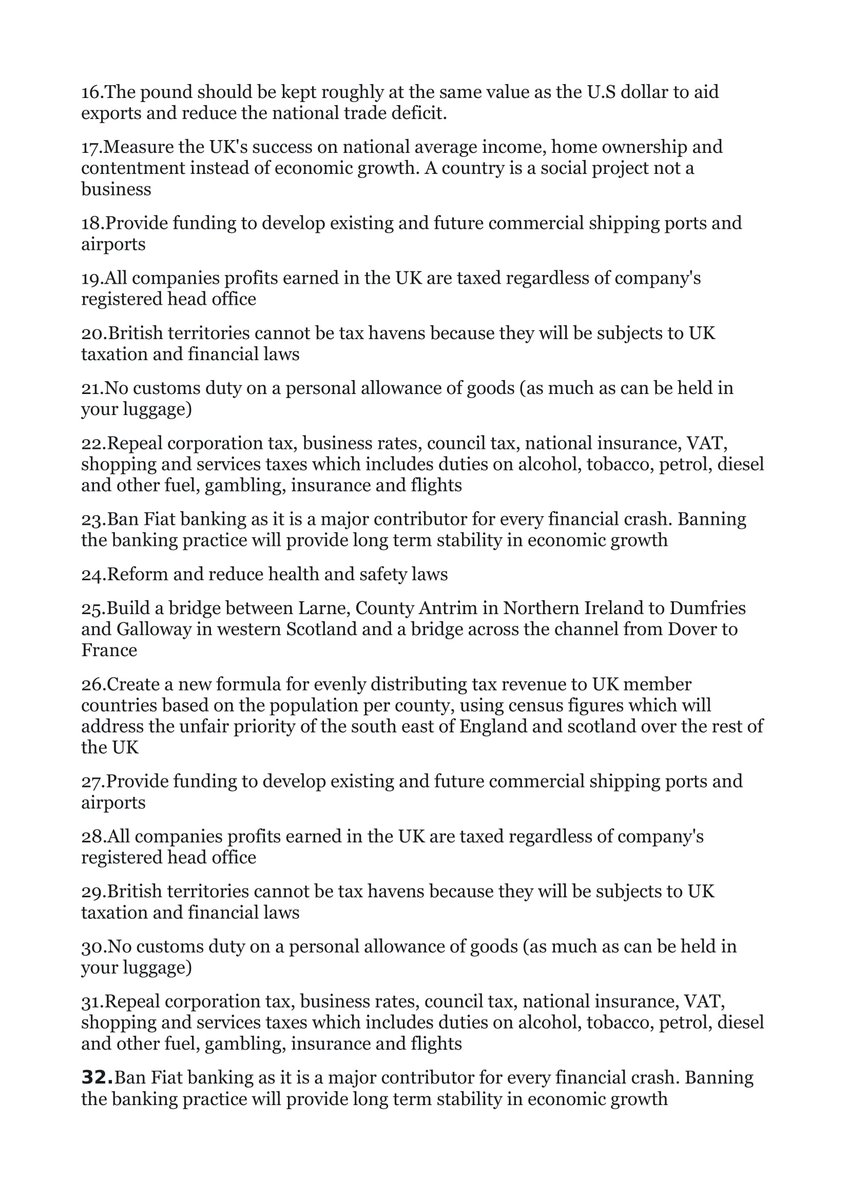 PCollectivismUK's tweet image. Patriotic Collectivism 
The Commonwealth Party Manifesto 
page 1 to 4