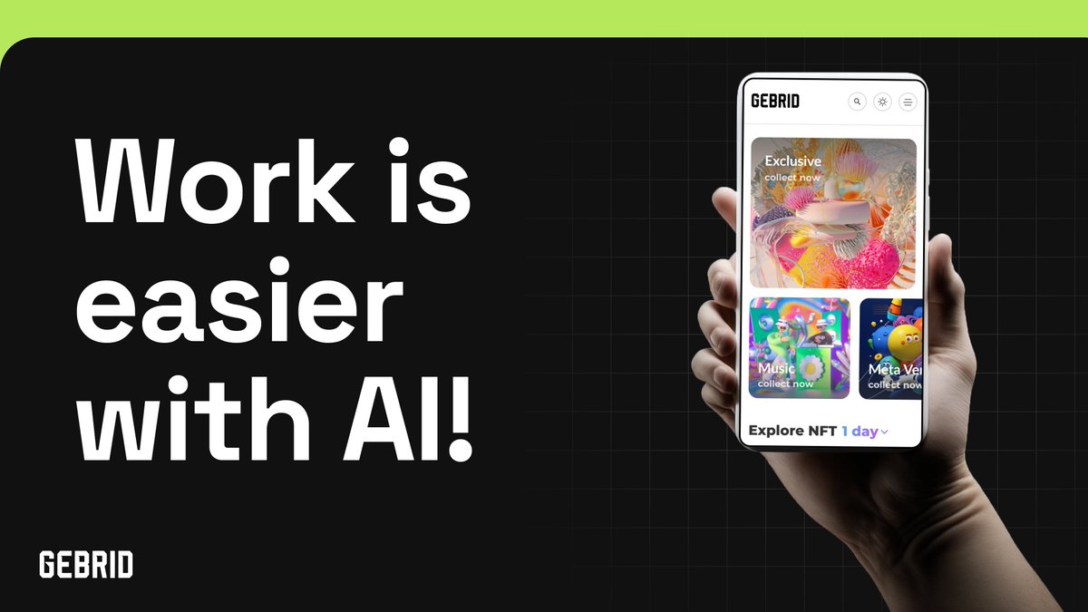 Tired of completing one task the whole day?  

Nowadays you can increase your productivity 2-3 times just by using AI.  
Try giving AI all your boring or difficult tasks and watch the magic  

Working 3 hours a day instead of 10 sounds cool, right?