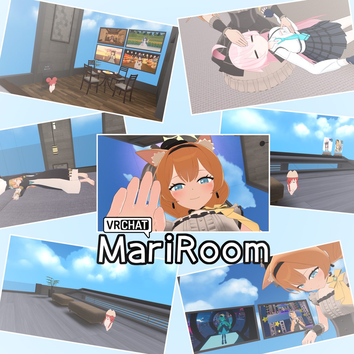 MariRoomのワールドがラボ抜けしました！
皆さんのおかげですありがとうございます！
このワールドは1Fではマリーに膝枕してもらえて2Fではマリーに添い寝出来ます
屋上ではサンプルアバターに着替えることが出来ますよ
Quest単機でも入れます　Androidもテスト出来ていませんが多分入れるでしょう