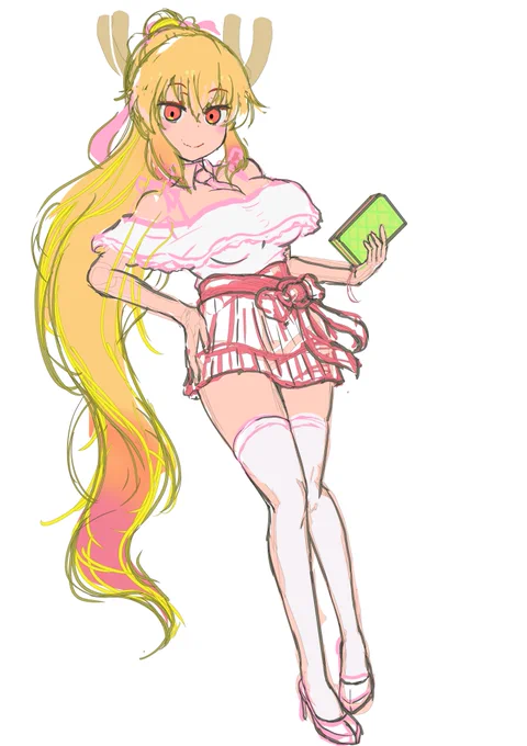 超絶古いラフですが ちゃんと描くつもりだったのに すっかり忘れてた