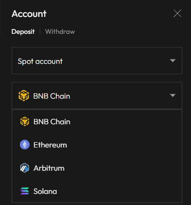 ifoundgems's tweet photo. you can deposit from any chain and buy on spot https://t.co/VfKrdIKoy5