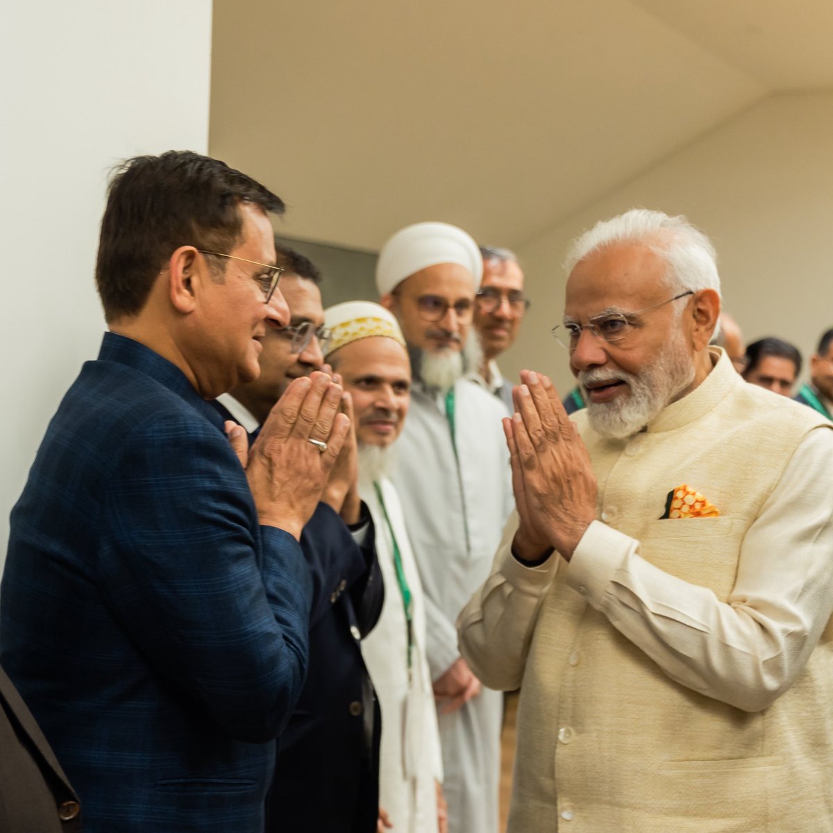 bharatrb's tweet photo. “Happy 75th Birthday to our beloved Prime Minister Shri @narendramodi ji 🙏. Your tireless leadership and unwavering commitment to #India’s progress inspire us all. Wishing you many more years of wisdom and service to the nation. 🇮🇳✨ #75YearsOfModi #HappyBirthdayModiJi” https://t.co/4qSaAx1h5K