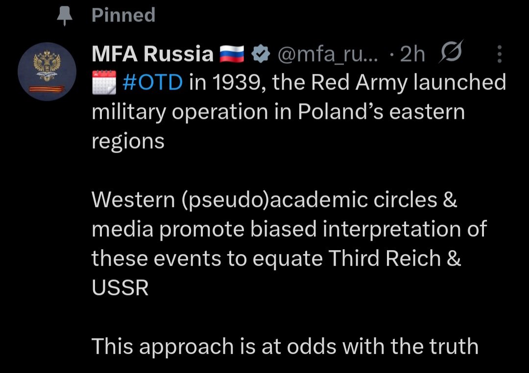 Russia attempts to rewrite history. Some things never change.

Go fuck yourself and take your fake history with you.