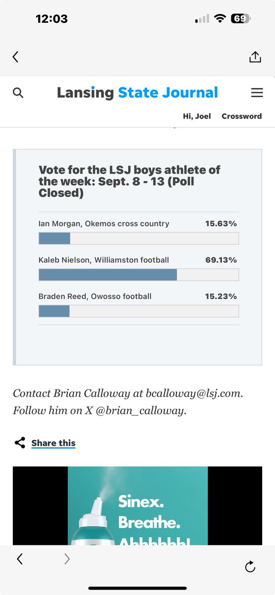 Williamston Football tweet media