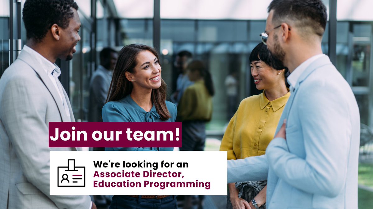 Join our team as an Associate Director, Education Programming, at McMaster Continuing Education. Oversee program development, collaborate with campus and industry partners, and support innovation in lifelong learning. 🔗 Apply online: bit.ly/4n3gEwR — search Job ID 71827