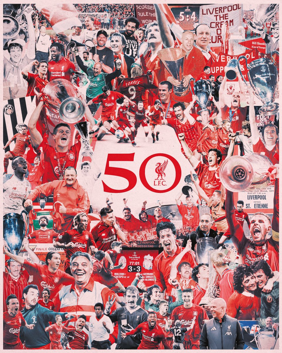 Ready for our 50th season of European football 💫