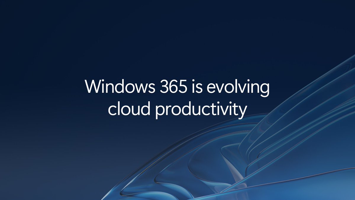 windows4biz's tweet image. From frontline to creative professionals, Windows 365 is expanding to meet the needs of every role. With key new offerings, businesses can deliver secure, high-performance experiences at scale without added complexity.

Explore how Windows is evolving for business and enterprise…