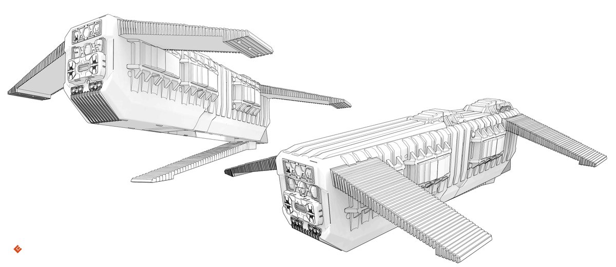 coldesign_ltd's tweet image. The Royal Barge
Todays practice.
#Conceptart #conceptdesigner #lookdev #gamedev #freelancedesigner #artdirector #productionart