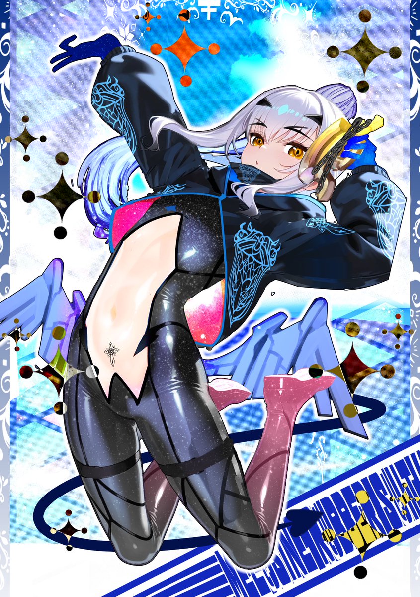 ラバースーツ　メリュジーヌ　#FGO