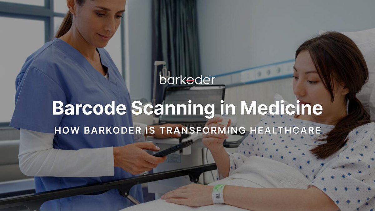 TheBarkoder's tweet image. Barcode scanning in hospitals isn’t new—but its impact just keeps growing. From reducing med-errors by up to 86% to improving patient ID accuracy—our blog shows how barKoder makes medicine safer. 👇
barkoder.com/blog/the-power…
#HealthTech #PatientSafety #barKoderSDK #MedTech