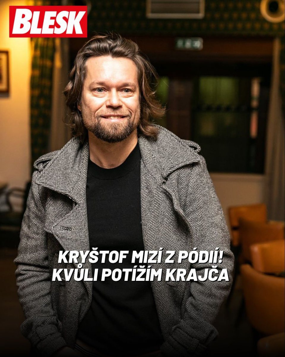 blesk_cz's tweet photo. Šok pro fanoušky! Skupina Kryštof odehraje v září ještě čtyři koncerty a pak hodlá na dva roky zmizet z pódií! Richard Krajčo prozradil, že za tím stojí nejen tvorba nové hudby, ale také zdravotní probl��my!

📎 Celý článek na https://t.co/RLgQmL3qBp. Link najdete v biu. https://t.co/mq6uzCDJQl