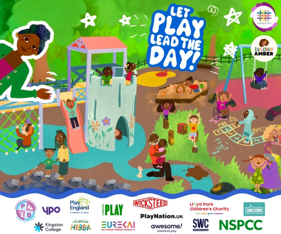 Let Play Lead The Day!

@tapestry_fsf teamed up with the phenomenal @playworkeramber, an award-winning inclusive playworker and consultant whose story and advocacy are transforming how families and communities embrace play every day.
 tapestry.info/let-play-lead-…