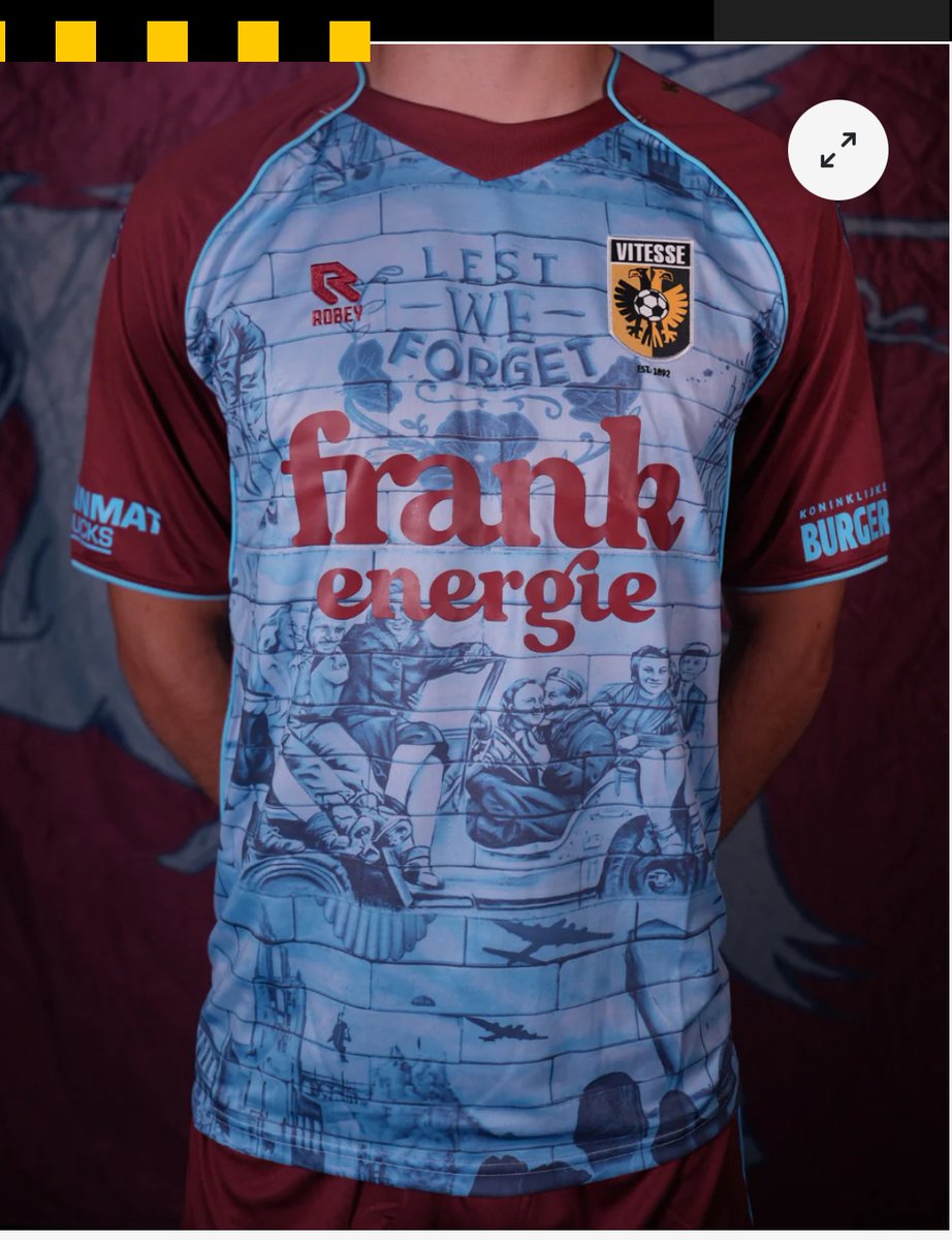 MisterSlush's tweet image. While a survey suggests that Britons under 40yrs old know little about WW2, there&apos;s a club in the Netherlands that goes way beyond every year to ensure those who paid the ultimate price will never be forgotten... #Airborne 💙❤ #Vitesse 💛🖤 #LestWeForget