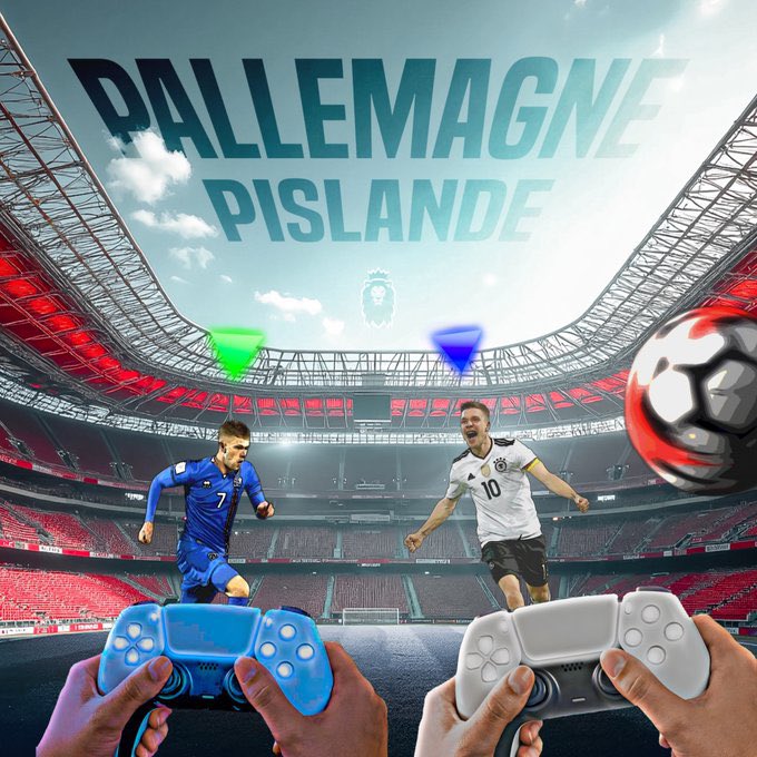 PwitterLeague_'s tweet image. 🔵 MATCHDAY 🔥

🇩🇪PALLEMAGNE🆚PISLANDE🇮🇸
⏰ 21h30
🏟️ Pemirates Stadium 
📺@lookaslb