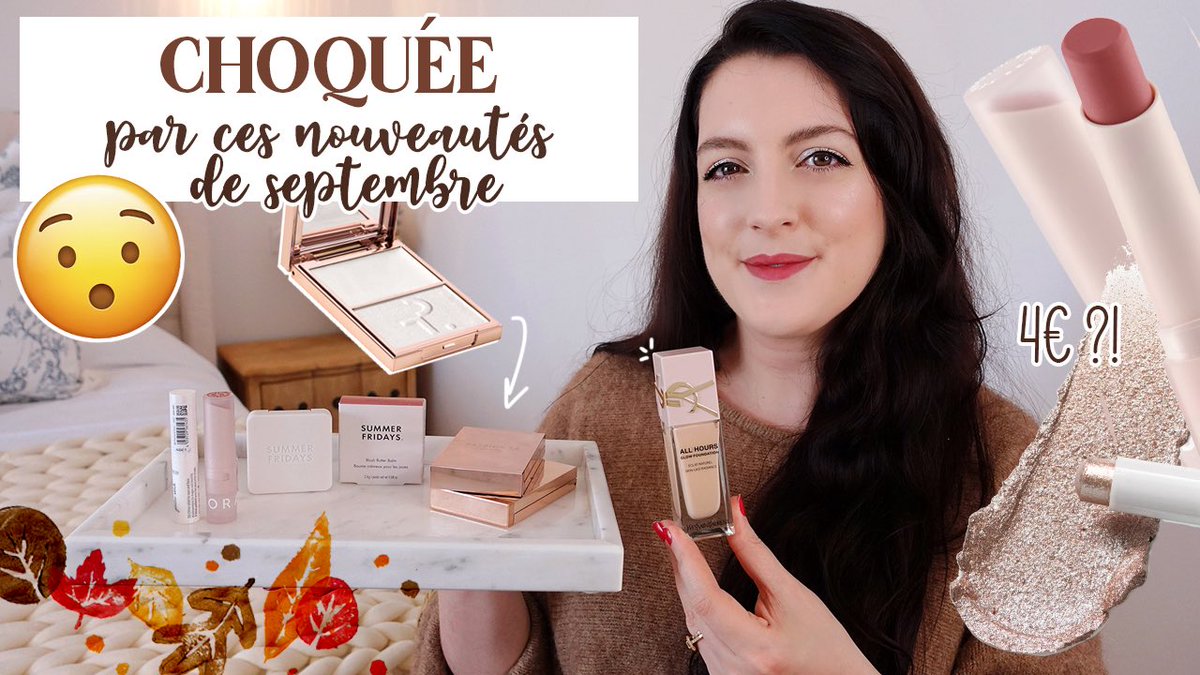 youtu.be/72sogRrBiG8?si… Nouvelle vidéo en ligne : Je ne m'attendais pas à ça 😱 Pépites à petits prix (4€ ?!) &amp; coups de coeur ! ❤️

#nouveautés #petitsprix #drugstore #sephora #newlaunch #automne