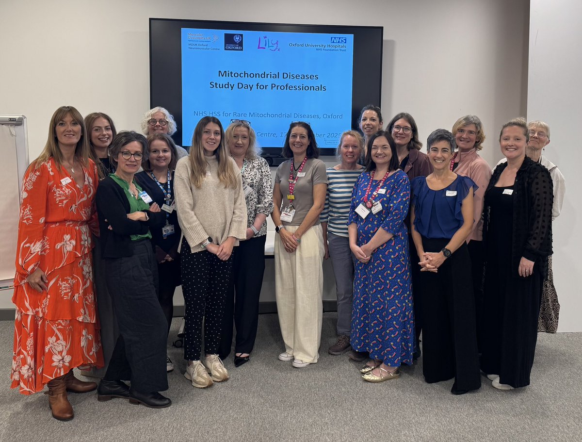 NHS HSS for Rare Mitochondrial Disorders Oxford tweet media