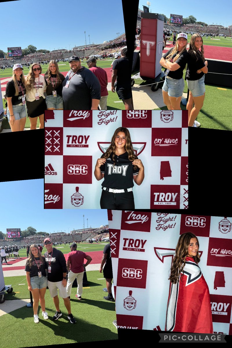 Thank you <a href="/TroyTrojansSB/">Troy Softball</a> for an amazing camp/visit weekend! I really loved getting a taste of being a Trojan! Big TY to <a href="/e_newellcoach/">Eric Newell</a> <a href="/NateTompkins/">Coach Nate</a> <a href="/ElizabethH_99_/">Elizabeth Hightower</a> &amp; <a href="/MackPuck01/">Mackenzie Puckett</a> for making it so special. ⚔️⚔️ <a href="/AthleticsGold09/">Athletics Gold Tamborra ‘09</a> <a href="/CreekviewSB/">Creekview Softball</a> <a href="/troy_report/">TroyReport</a>