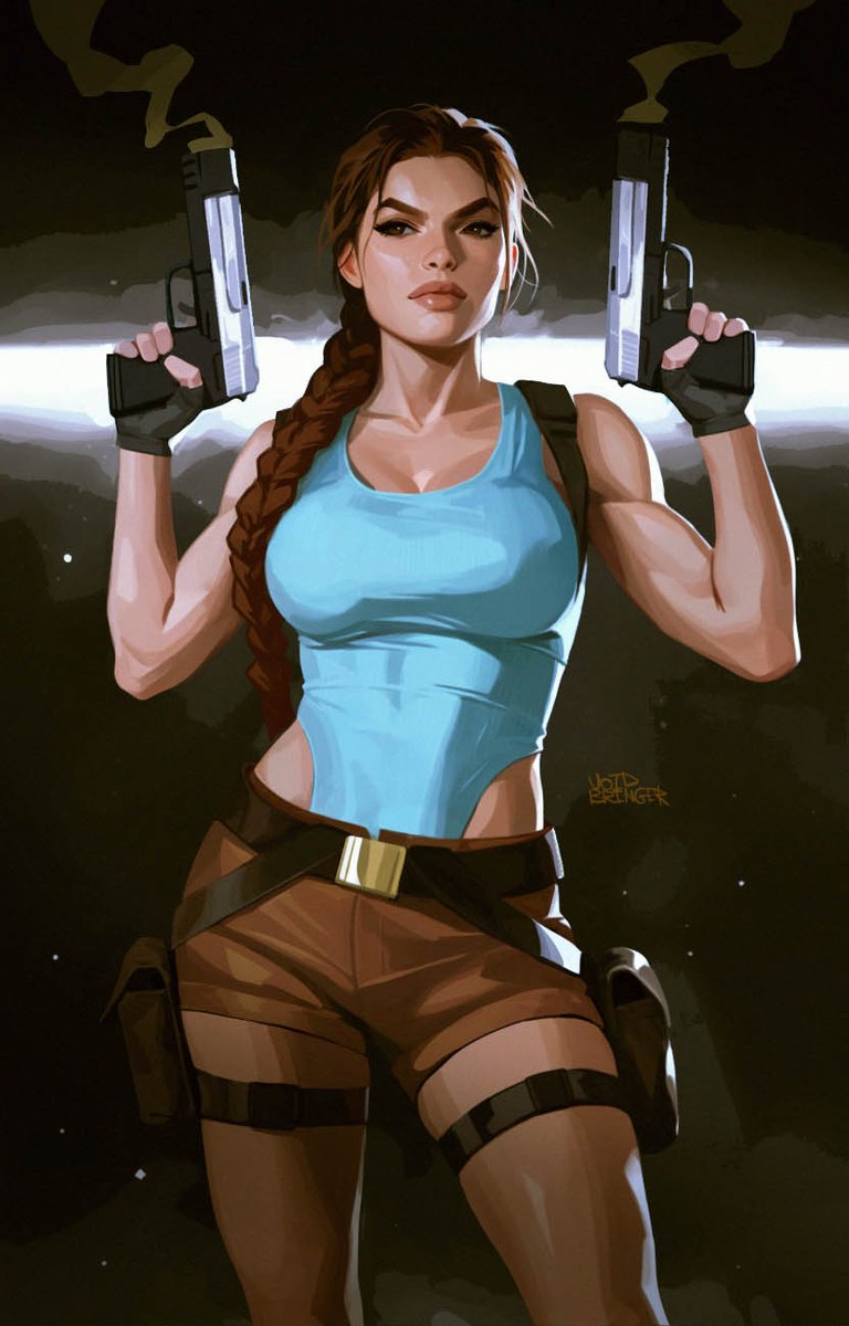 Is #LaraCroft a legend❓