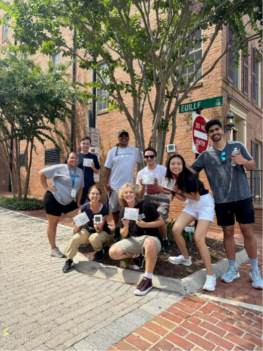 The City of Alexandria partnered with Energy Masters, a program of EcoAction, to install programmable thermostats in nearly 50 affordable housing units operated by ARHA at Chatham Square. Each one can save up to 8% on energy bills by simply changing the settings at night.