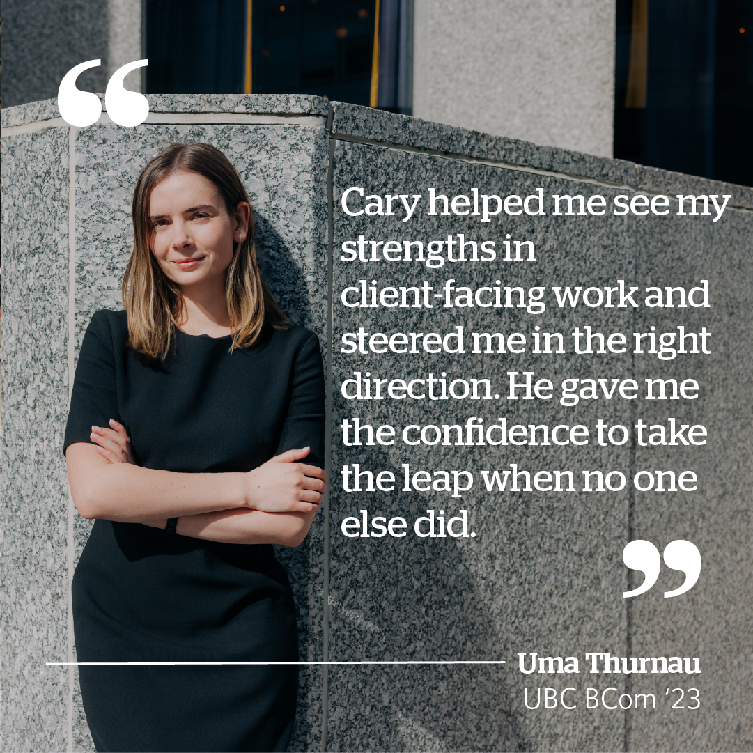 From navigating workplace challenges to making big career transitions — the Montalbano Mentorship Program has helped UBC Sauder students and alumni find their stride during pivotal moments. bit.ly/4po7IE7
#Mentorship