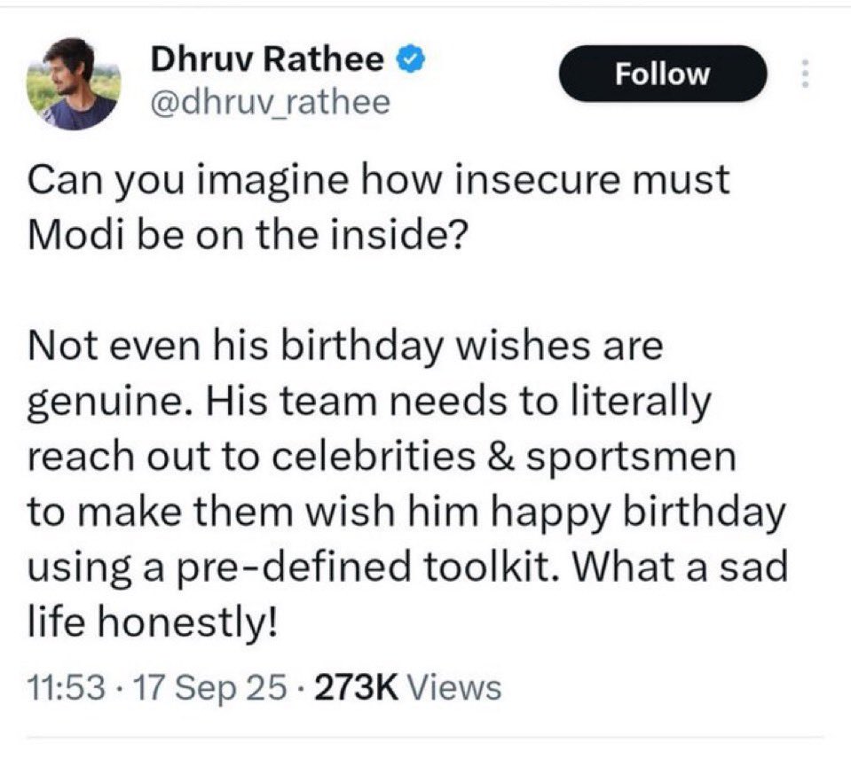 Jealous ecosystem is crying at the top of their lungs 😂😂
#HappyBirthdayModiji