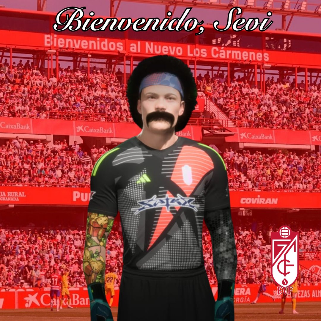 📝 Bienvenido, <a href="/ItsSevillano1/">ItsSevillano1</a> 

El portero se convierte en nuevo jugador de #EVFGranada tras su paso por el Tottenham.

¡Bienvenido al reino de Granada!

#EternaLucha