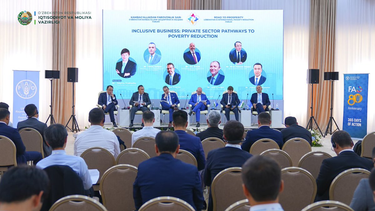 minecofinuz's tweet image. 👥 Forum doirasida "Inklyuziv biznes: xususiy sektor orqali kambag‘allikni qisqartirish yo‘llari" mavzusida panel sessiya o‘tkazildi

🌐 forumpr.imv.uz

#road_to_prosperity  #poverty_reduction

t.me/minecofinuz/12…