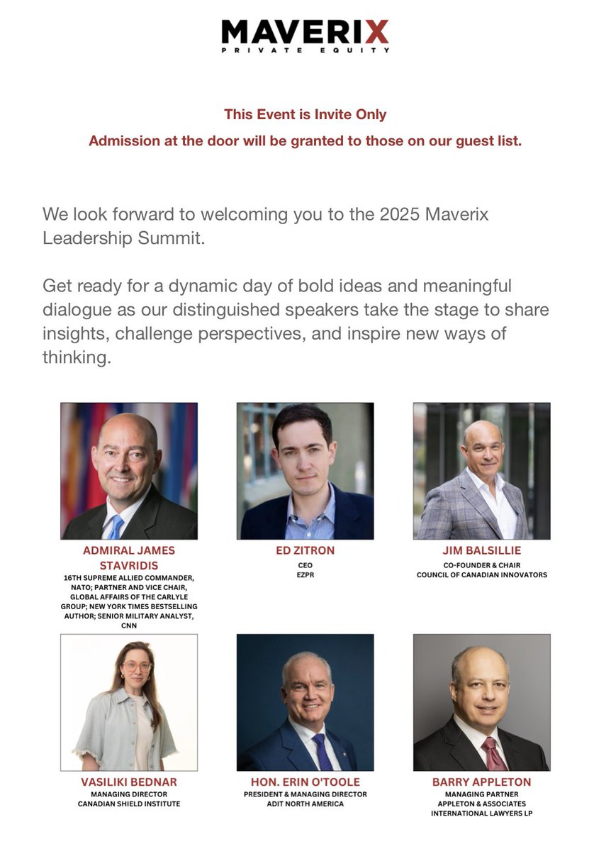 We are excited to host our Annual <a href="/MaverixPe/">Maverix Private Equity</a> Private Equity Summit with a top notch roster of global thought leaders. At the end of our “Chatham House rules” summit, we will provide the key talking points on how our geopolitical dynamics are impacting the investing landscape.