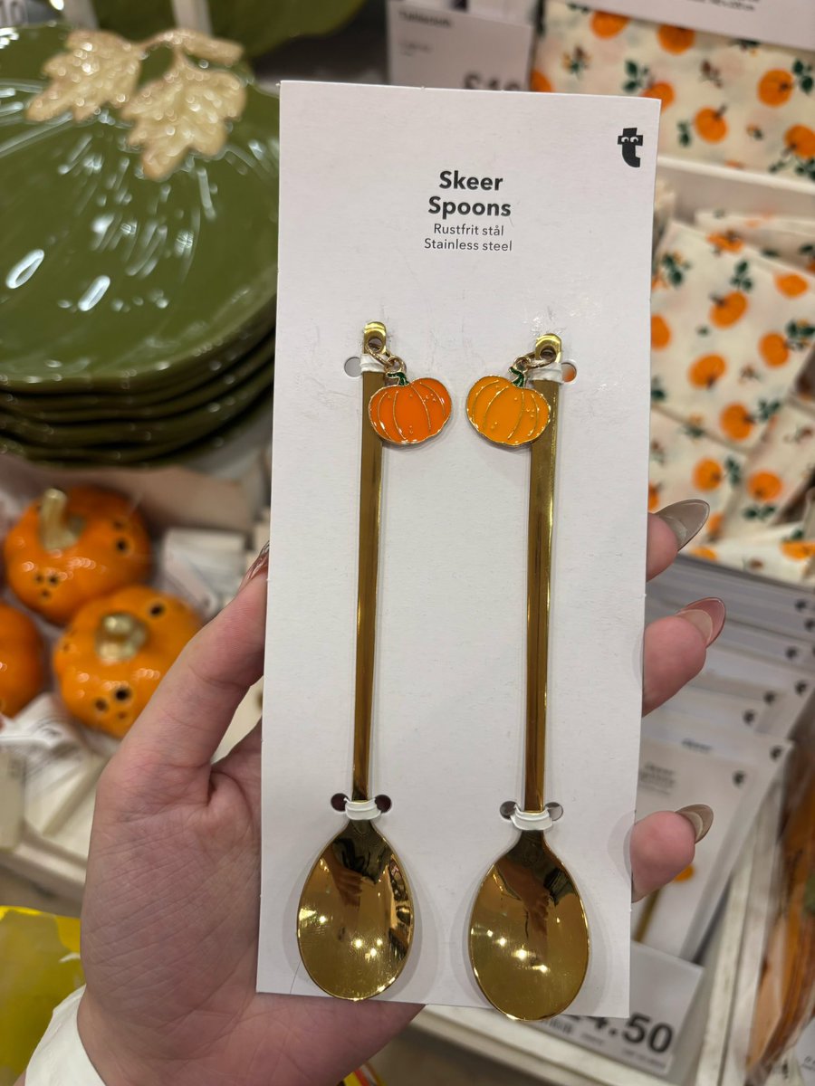 spoon lovers rise up… pumpkin spoons 🎃‼️