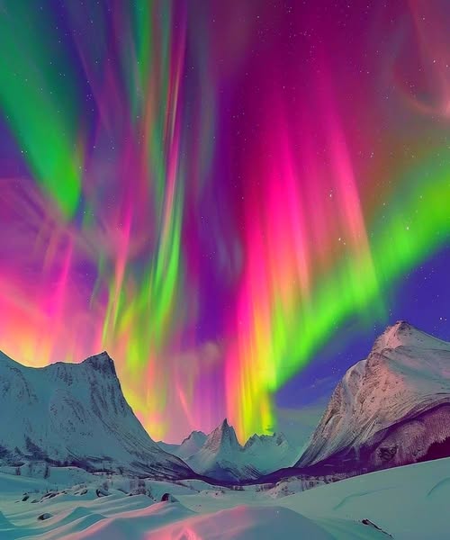In a world full of sunsets, be the Northern Lights