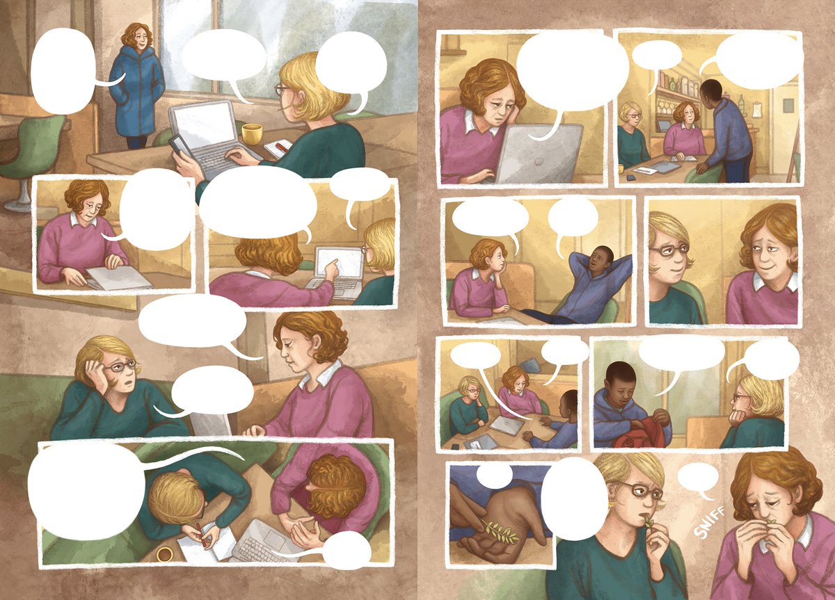 My book comes out in January! This one took so long to draw, I still can’t quite believe it’s finished
fantagraphics.com/products/the-p…

#comics #graphicnovel