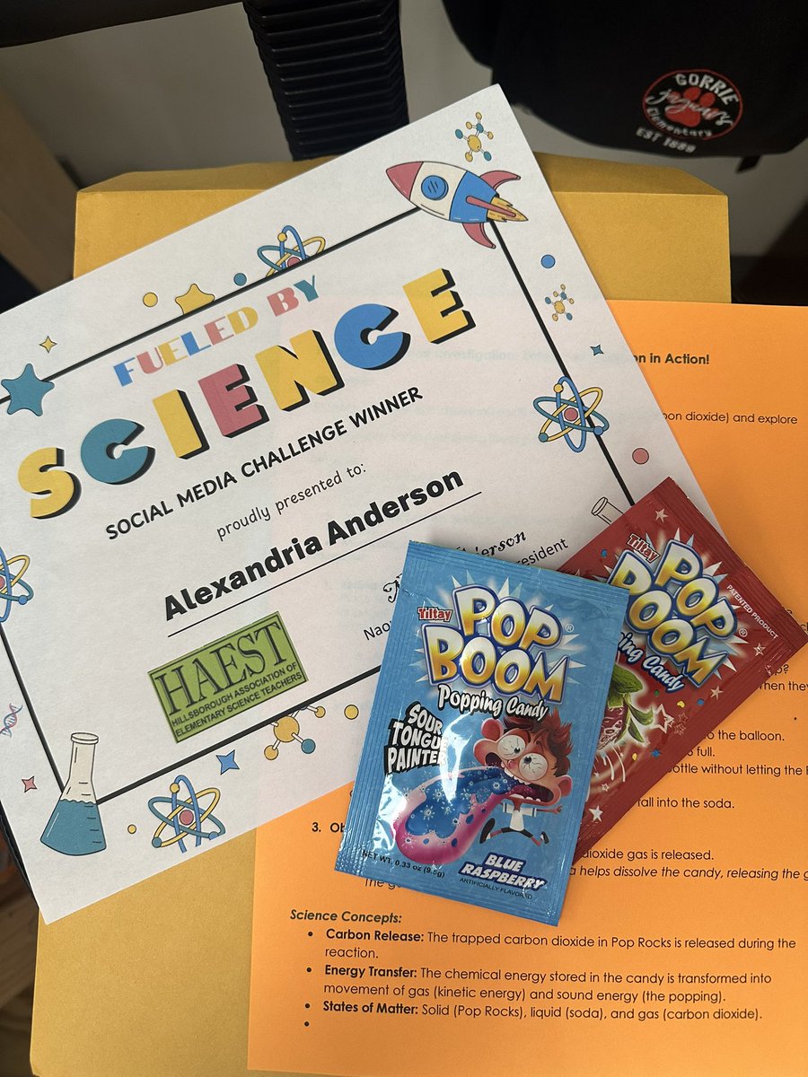 THANK YOU <a href="/WeAreHAEST/">HAEST</a>! 🤩 Very excited to conduct this investigation! 

<a href="/HCPSElemScience/">HCPSElemScience</a>