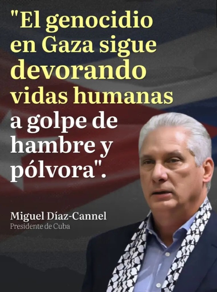 Cuba contra el gen0cidi0.