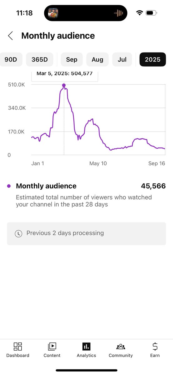 If there’s any YouTubers that can help me out with my analytics and help me understand why my views have significantly dropped and continue to drop ? 

Despite upping my quality &amp; just overall Improving my content