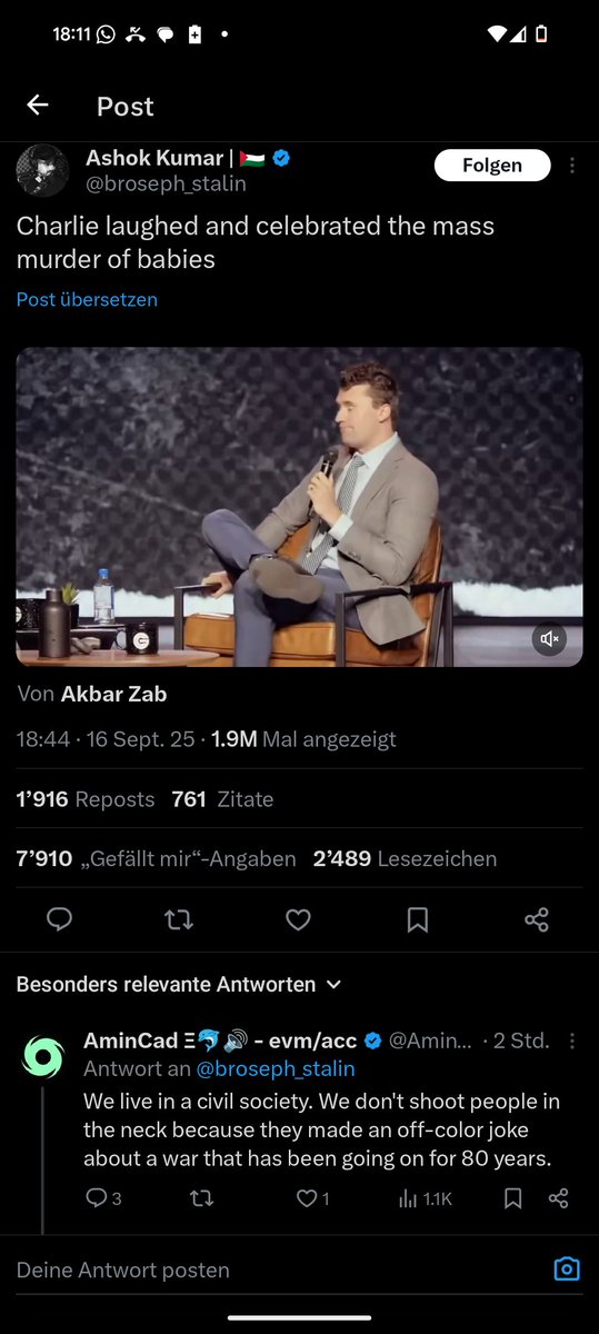 MAGA is fine with Charlie laughing at dead Babies.

But they'll absolutely hunt and get you fired if you laugh at dead Charlie. 

Because this so called "respect for the dead" is just for "their" dead. 

Textbook.
Fascism.