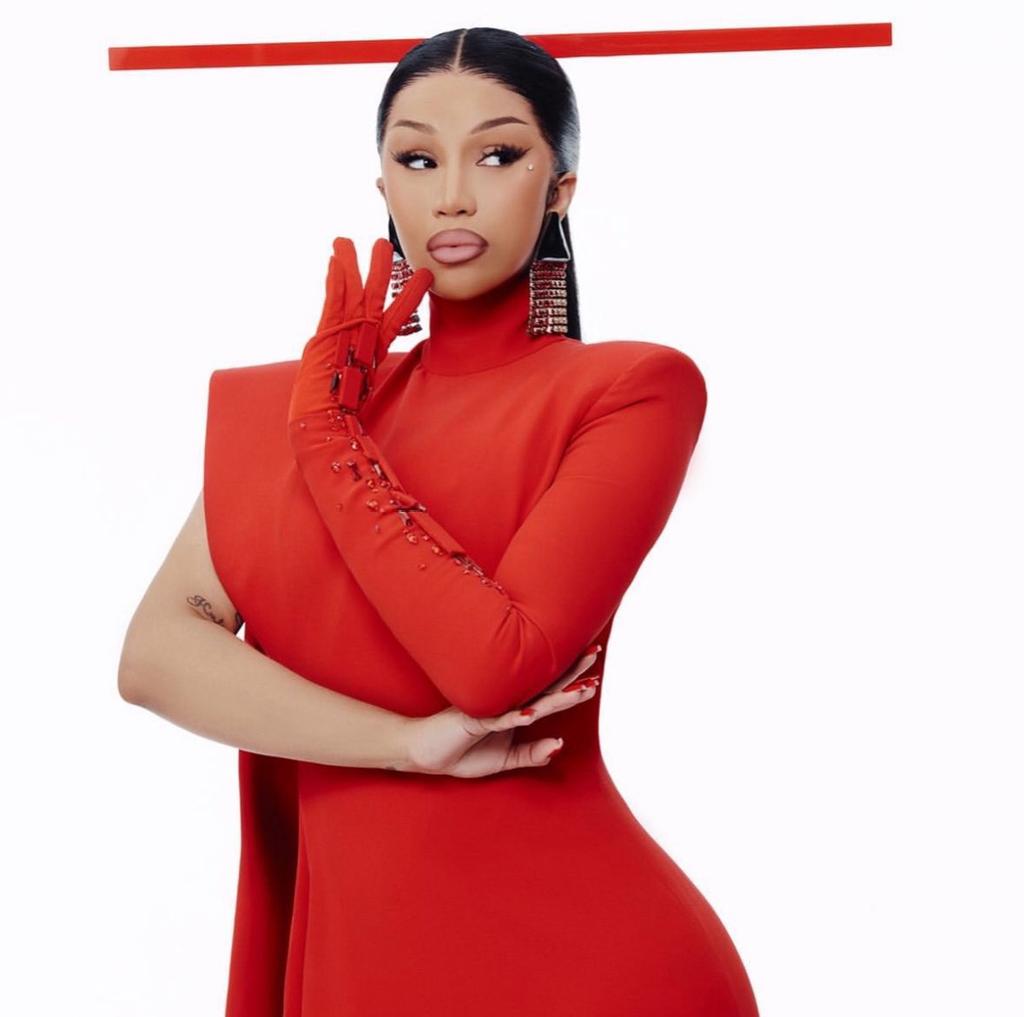 Cardi B reveals to Gayle King that she is pregnant with her fourth child.