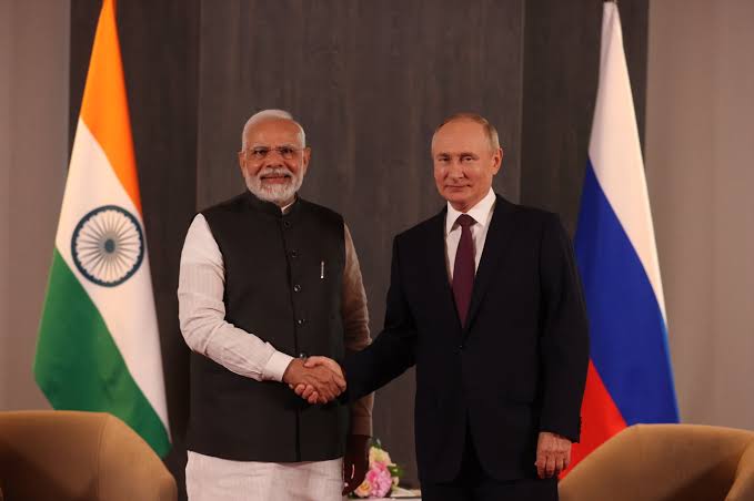Happy birthday Mr. Narendra Modi, thank you for buying our crude oil in large quantities and selling it to Europe at a higher price, ripping off the Europeans and supporting our war economy. Thank you India.🇷🇺🇮🇳