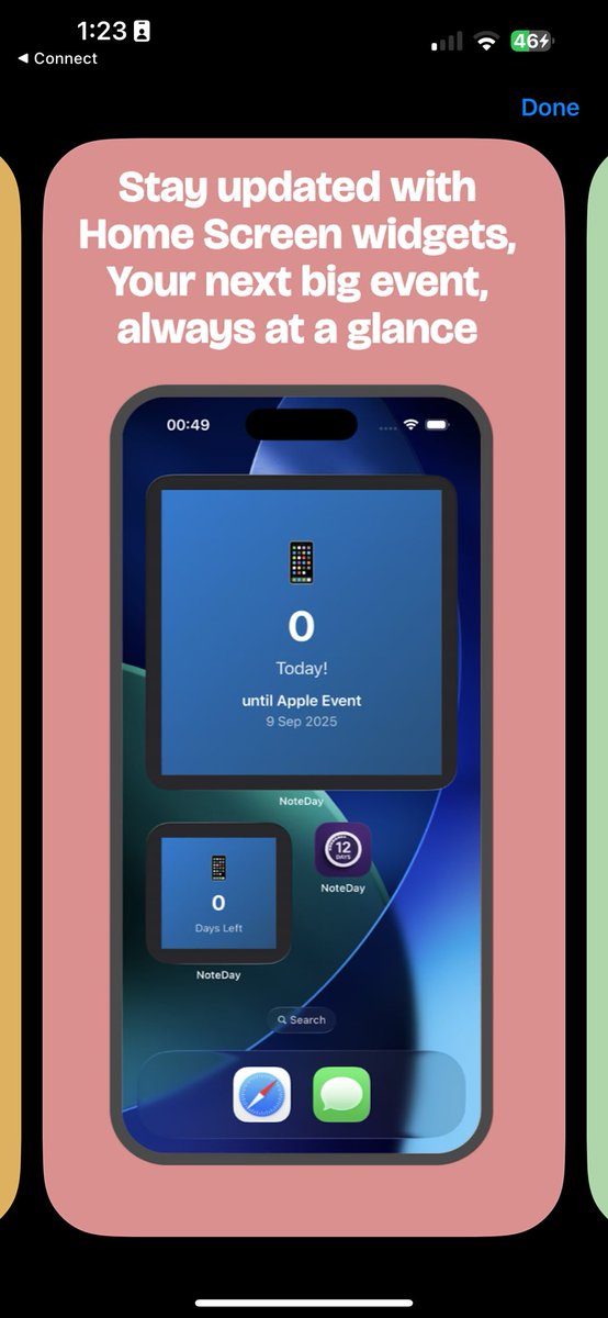 w12_dev_apps's tweet image. Launched my new app countdown 🚀
Waiting the metrics 🙏🏼
I applied my new recents learns
apps.apple.com/br/app/countdo…
#buildinpublic #indiedev #Countdown #countdowndays #reminder