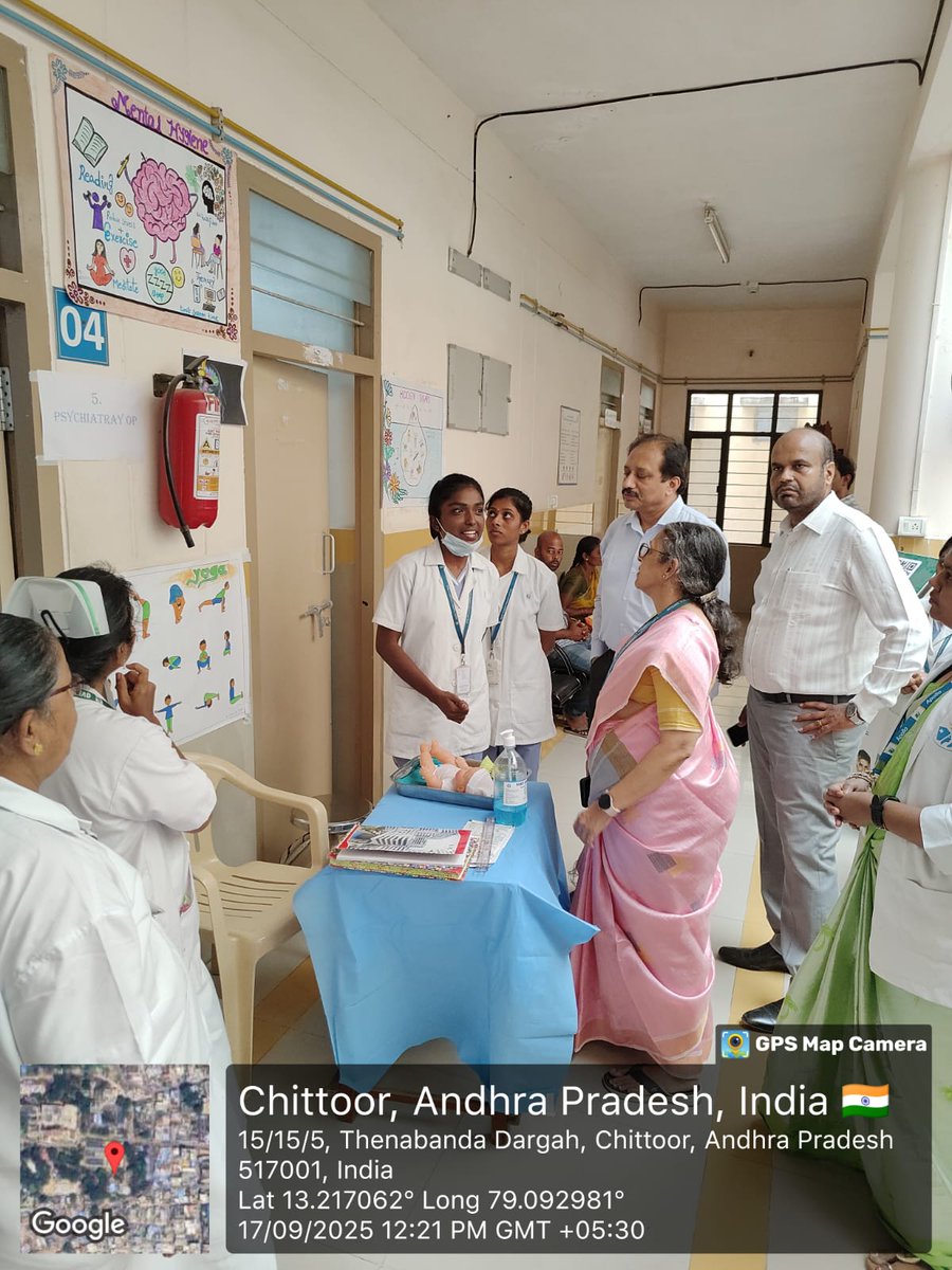 Launched today at DHH Chittoor: Swasth Nari, Sashakt Parivar Abhiyaan—a wellness drive for women’s health, honouring the PM’s birthday.

Awareness, outreach &amp; action till Oct 2nd, 2025
Healthy Women = Empowered Families! 

#SwasthNariSashaktParivar #WomensHealth #AIMSRChittoor